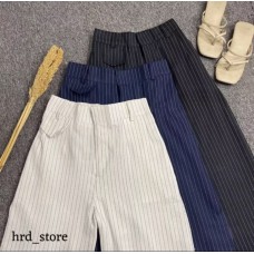 Oro Pants Stripe - High Waist